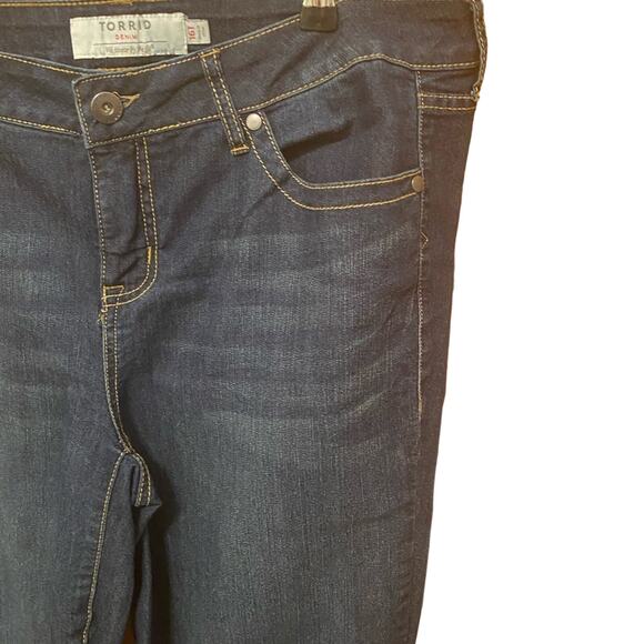 Torrid Denim Skinny Jeans Size 16 Tall - Picture 5 of 5